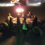A Flaming Chandelier